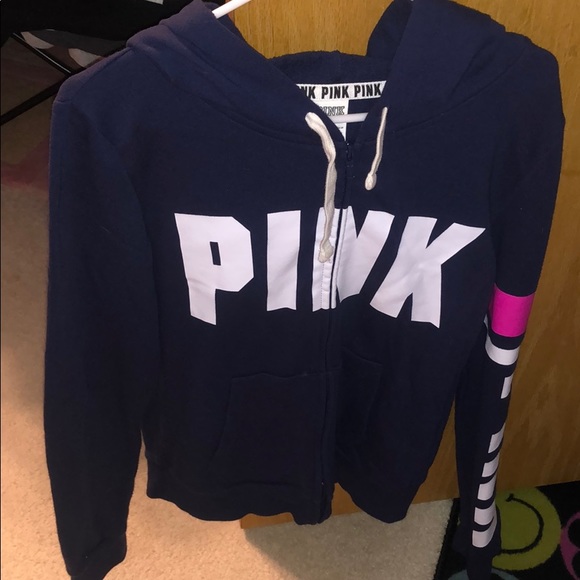 PINK Victoria's Secret Tops - VS PINK Full Zip Hoodie
